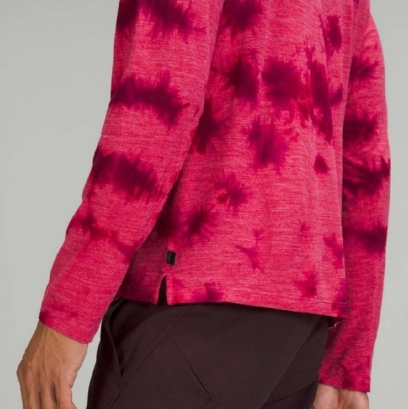 Unisex Lululemon lab Wool-Blend Tie Dye Long Sleeve Shirt - Picture 7 of 10